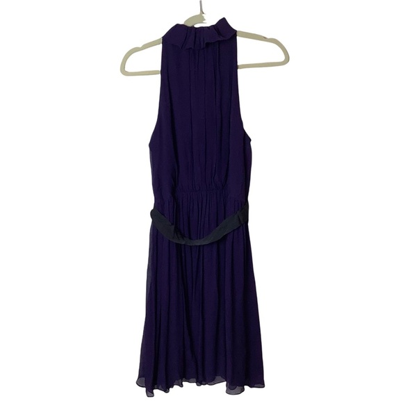 Club Monaco Deep Purple Sleeveless Midi Dress - Picture 2 of 9